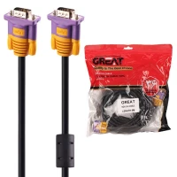 کابل VGA 3+6 گریت Great طول 5 متر