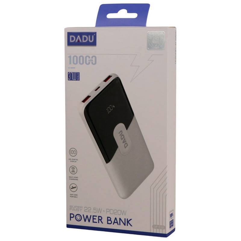 پاور بانک فست شارژ 10000 ددو Dadu DP-035 PD 22.5W