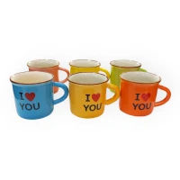 ماگ سرامیکی طرح love ست 6 عددی