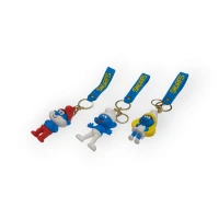 جاکلیدی سیلیکونی طرح اسمورف ها