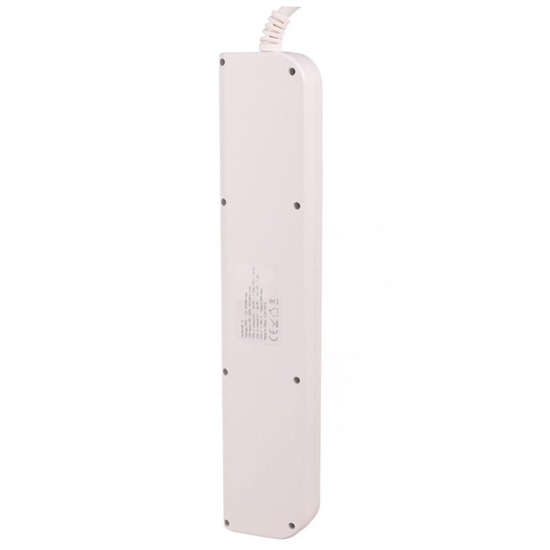 چند راهی 4 خانه برق یسیدو MC18 با کابل 2 متری + شارژر USB و Type-C