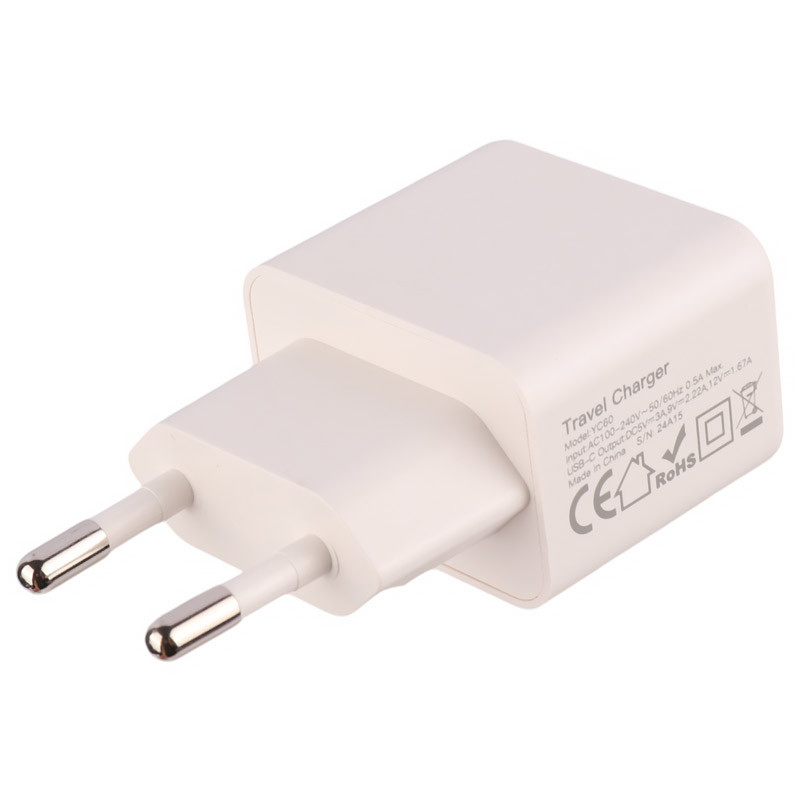 شارژر دیواری 20 وات یسیدو YC60 Gan QC PD 3A