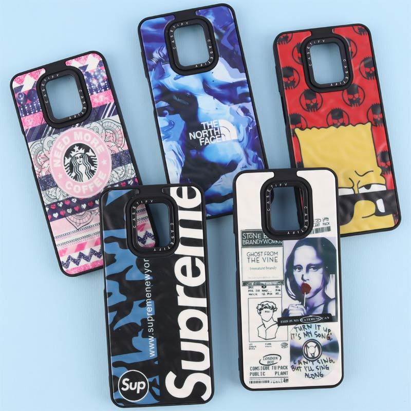 قاب موج آدامسی طرح دار Casetify شیائومی Note 10 Lite