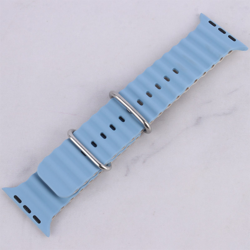 بند اپل واچ سیلیکونی دورنگ Ocean سایز 42/44/45/49 میلی متری کد 3