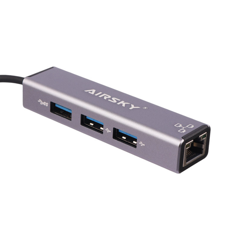 هاب 4 پورت Type-C /USB آیفورتک Airsky HC-78