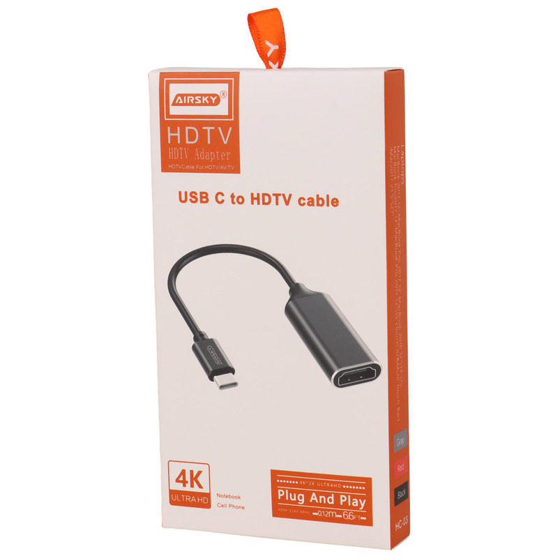 تبدیل Type-C به HDMI آیفورتک Airsky HC-03