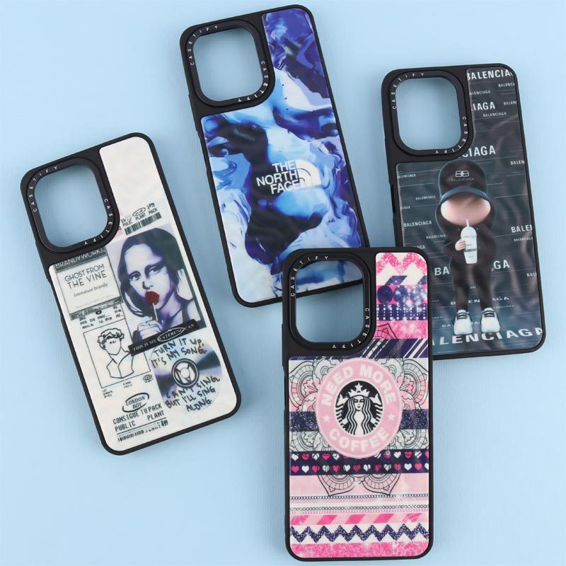 قاب موج آدامسی طرح دار Casetify شیائومی Redmi 13C / Poco C65