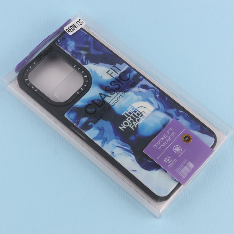 قاب موج آدامسی طرح دار Casetify شیائومی Redmi 13C / Poco C65