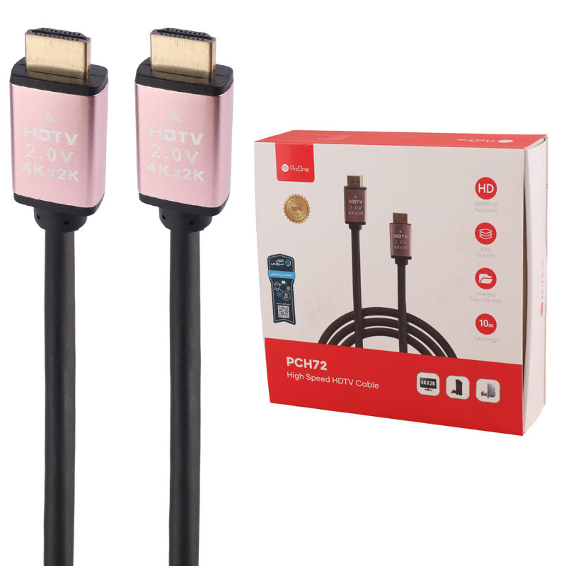 کابل HDMI 4K پرووان PCH72 طول 10 متر