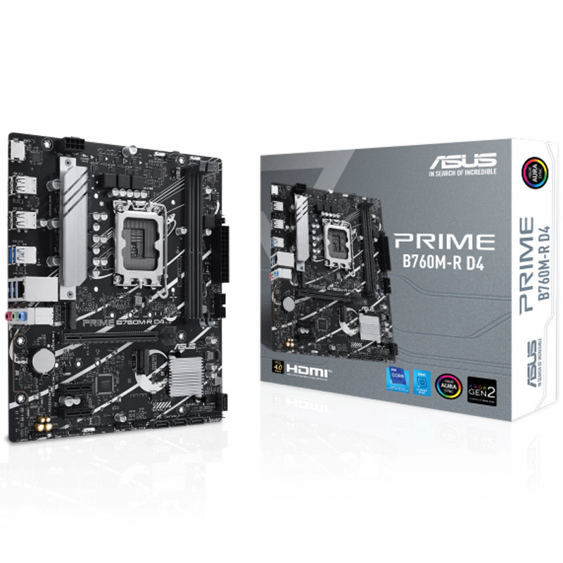 مادربرد ایسوس ASUS Prime B760M-R D4 DDR4 LGA 1700