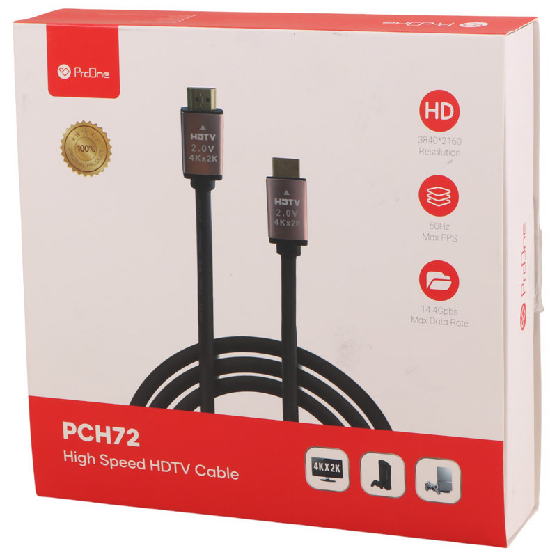 کابل HDMI 4K پرووان PCH72 طول 5 متر