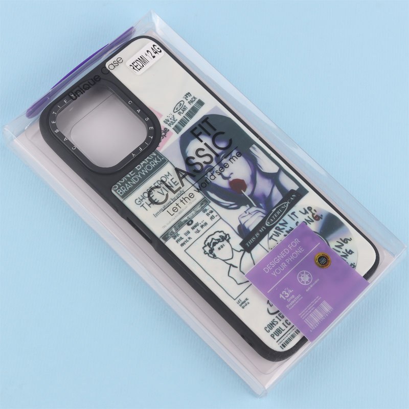 قاب موج آدامسی طرح دار Casetify شیائومی Redmi 12