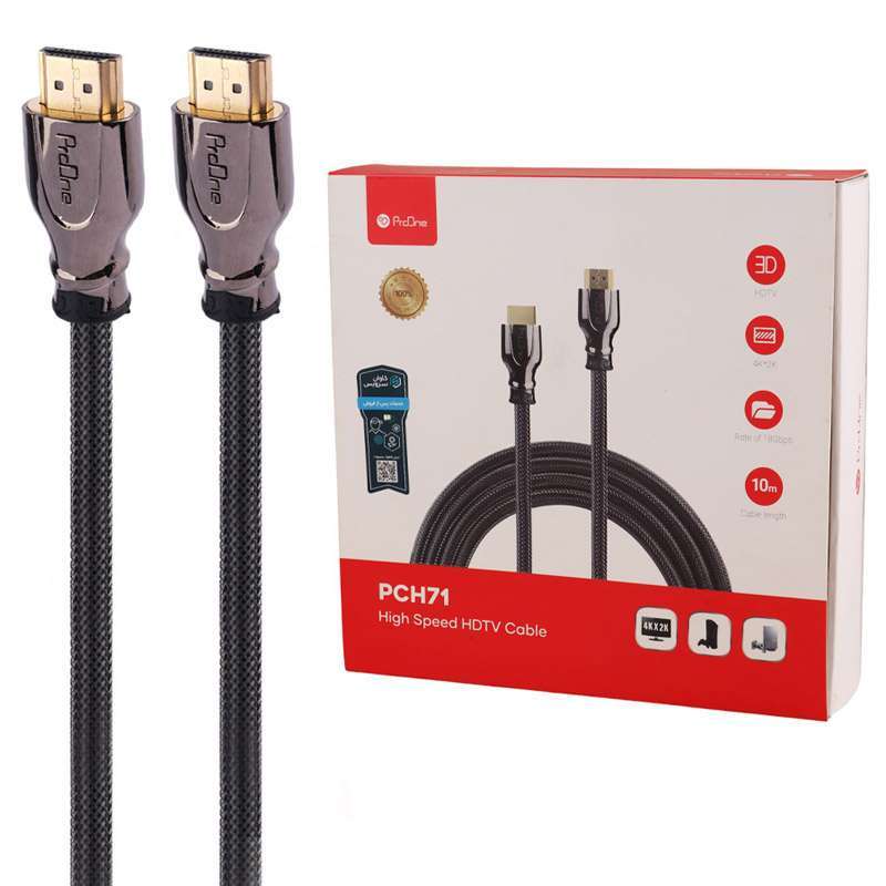 کابل HDMI 4K پرووان PCH71 طول 10 متر