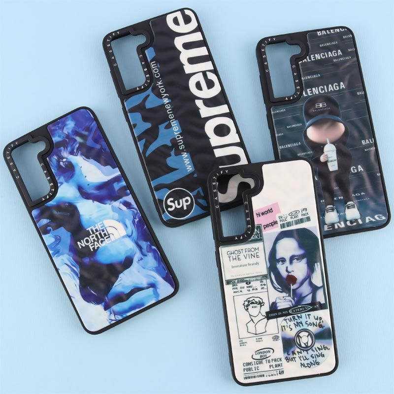 قاب موج آدامسی طرح دار Casetify سامسونگ Galaxy S21 FE 5G