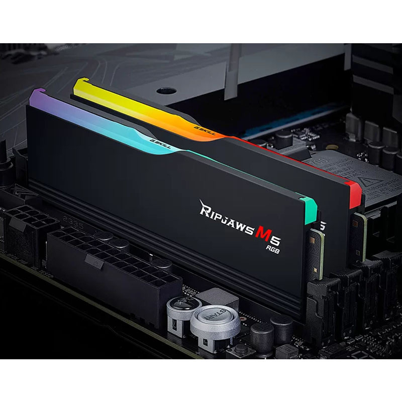 رم کامپیوتر G.Skill RIPJAWS M5 RGB DDR5 32GB 6400MHz CL32 Dual