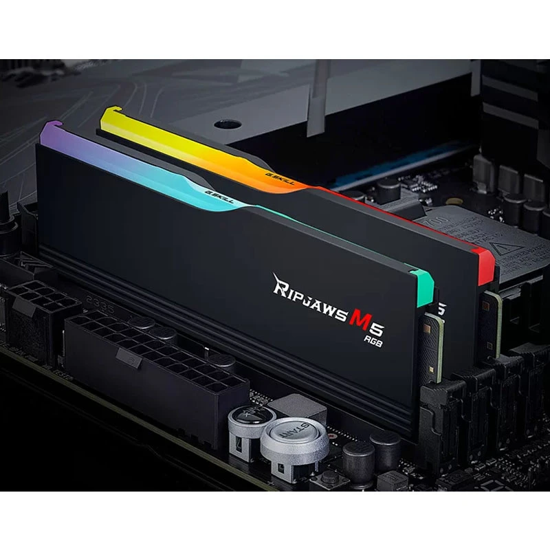 رم کامپیوتر G.Skill RIPJAWS M5 RGB DDR5 64GB 6000MHz CL30 Dual