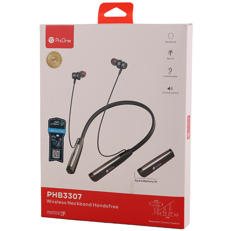 هندزفری بلوتوثی گردنی پرووان PHB3307
