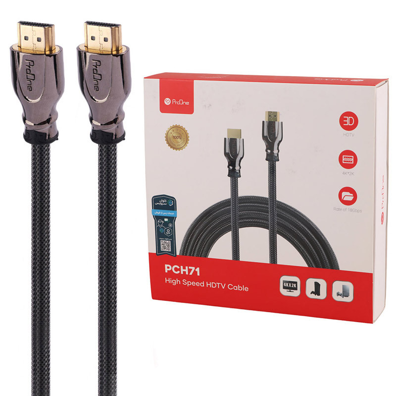 کابل HDMI 4K پرووان PCH71 طول 5 متر