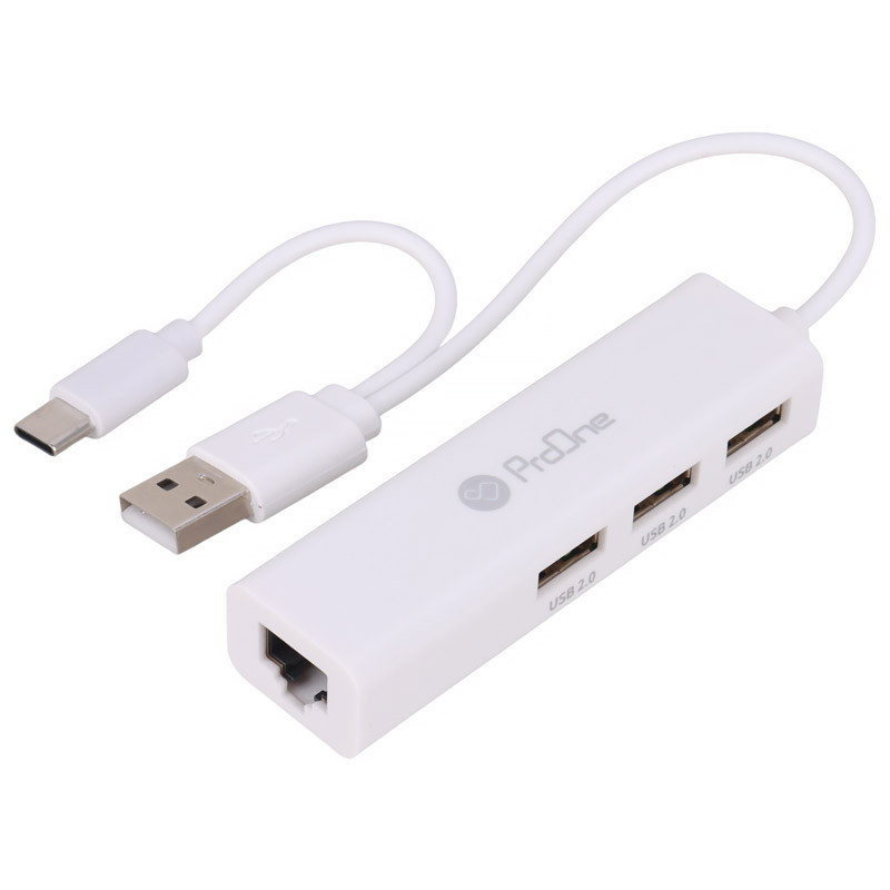 هاب 4 پورت Type-C /USB پرووان PHU551