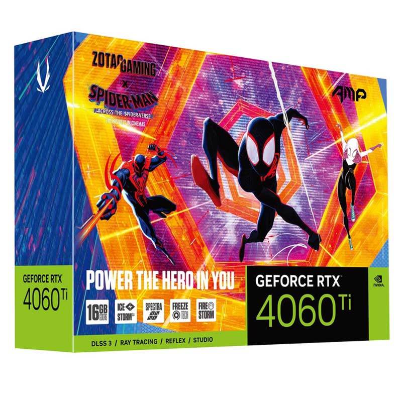 کارت گرافیک Zotac Gaming GeForce RTX 4060Ti 16GB GDDR6 128Bit