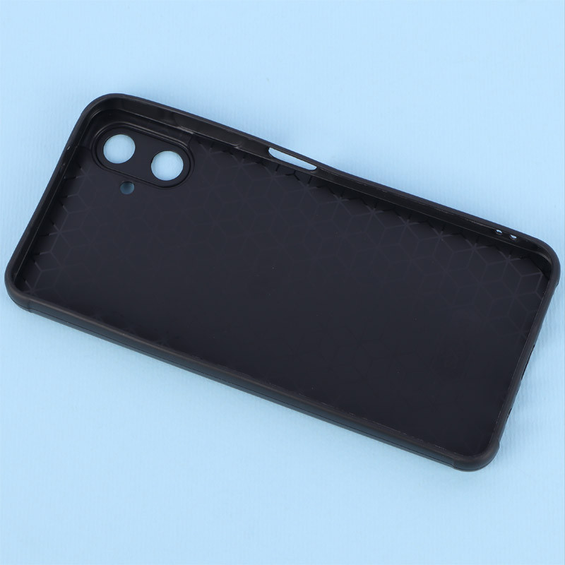 قاب ژله ای سامسونگ Galaxy A06 طرح حصیری محافظ لنزدار Pro Camera