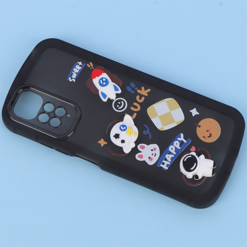 قاب Fashion Case شیائومی Redmi Note 11 / 11s عروسک برجسته محافظ لنزدار