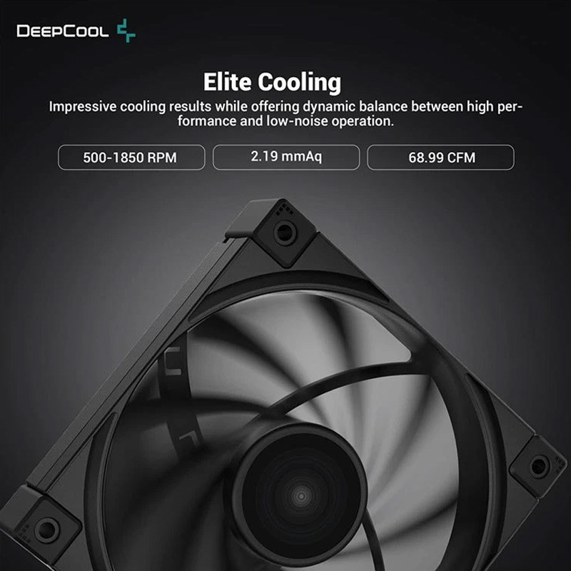 فن کیس دیپ کول 12*12 DeepCool FK120 بسته 3 عددی