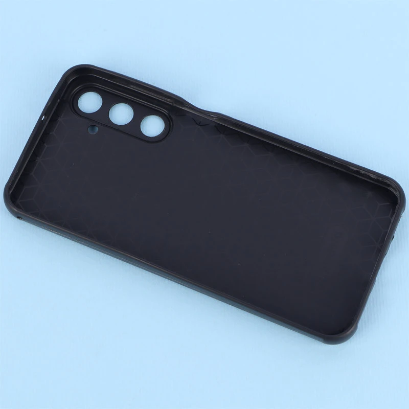 قاب ژله ای سامسونگ Galaxy A16 4G / A16 5G طرح حصیری محافظ لنزدار Pro Camera