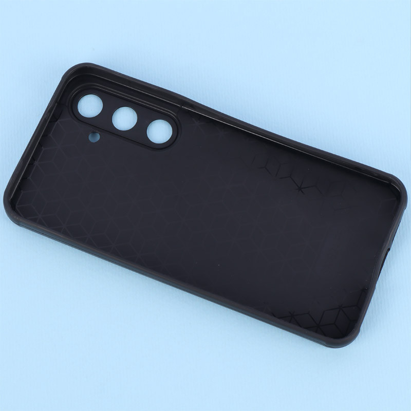 قاب ژله ای سامسونگ Galaxy S24 FE طرح حصیری محافظ لنزدار Pro Camera