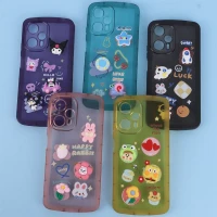 قاب Fashion Case شیائومی Poco F5 عروسک برجسته محافظ لنزدار