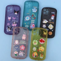 قاب Fashion Case آیفون iPhone 12 Pro Max عروسک برجسته محافظ لنزدار