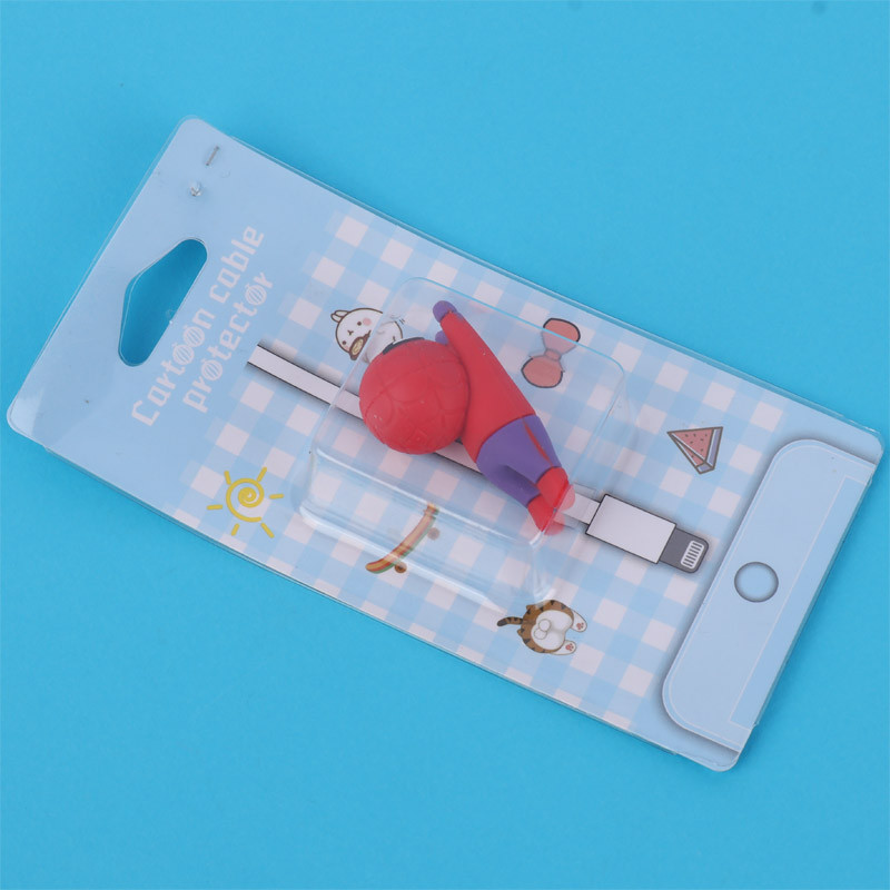 محافظ کابل شارژر طرح مرد عنکبوتی کد 1
