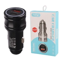 شارژر فندکی فست شارژ WKN-C208 3.1A QC3.0 PD 15.5W