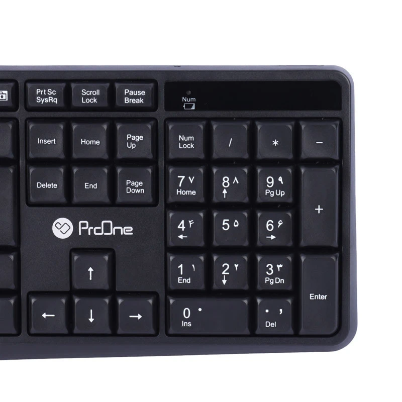 کیبورد و موس بی سیم پرووان PMK20W