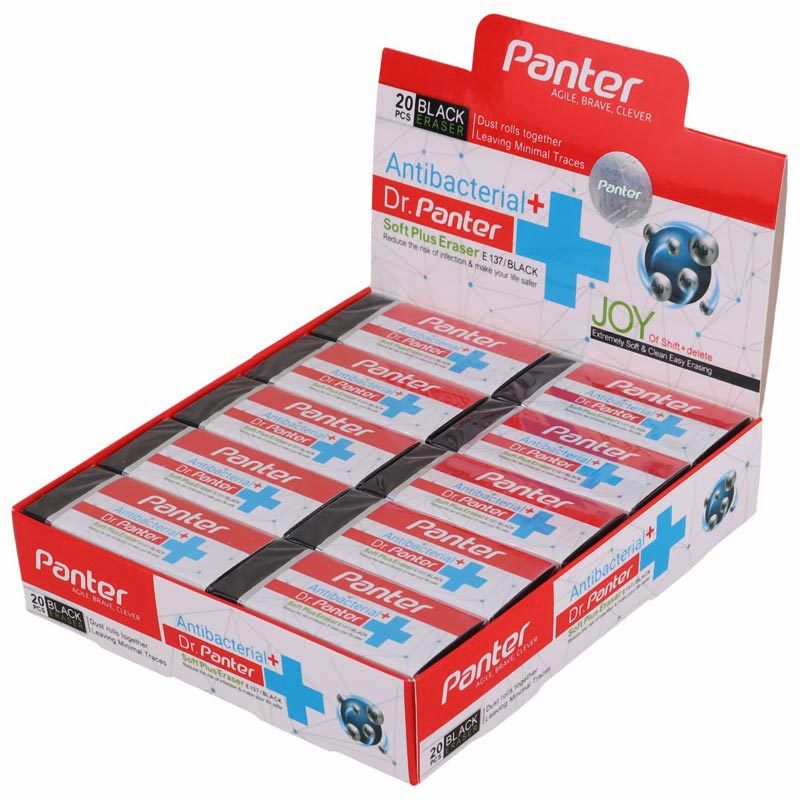 پاک کن پنتر Panter Soft Plus E137 بسته 20 عددی