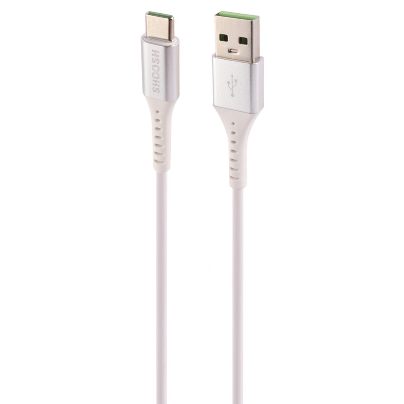 کابل تایپ سی فست شارژ Shoosh SH65C 5A 1.1m