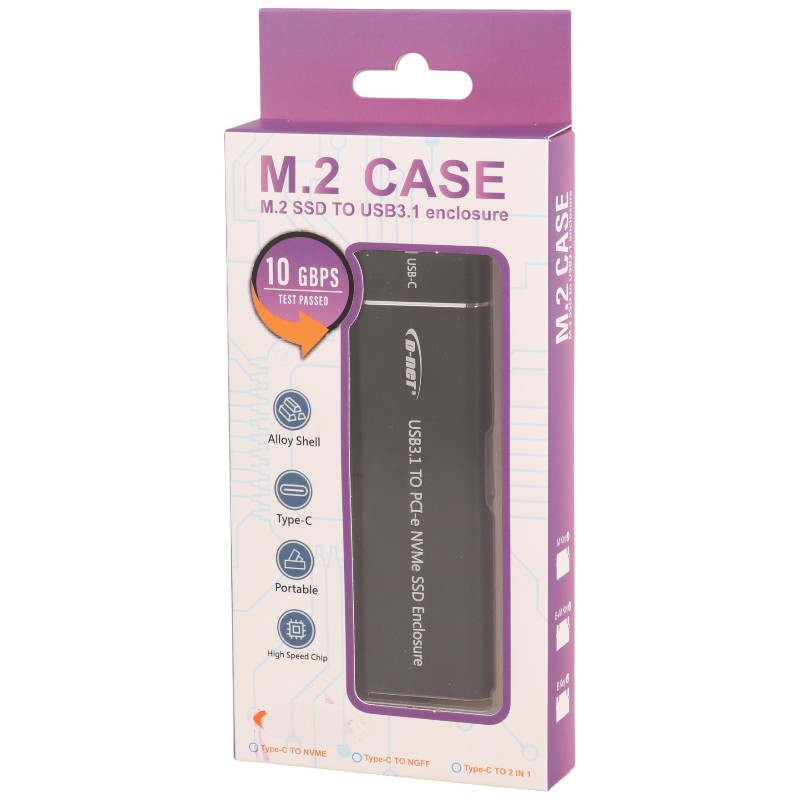 باکس هارد M.2 SSD دی نت