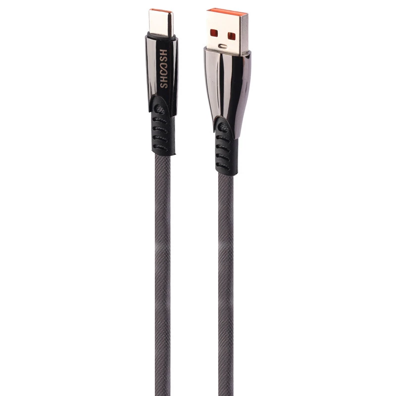 کابل تایپ سی فست شارژ Shoosh SH130C 6A 1.1m