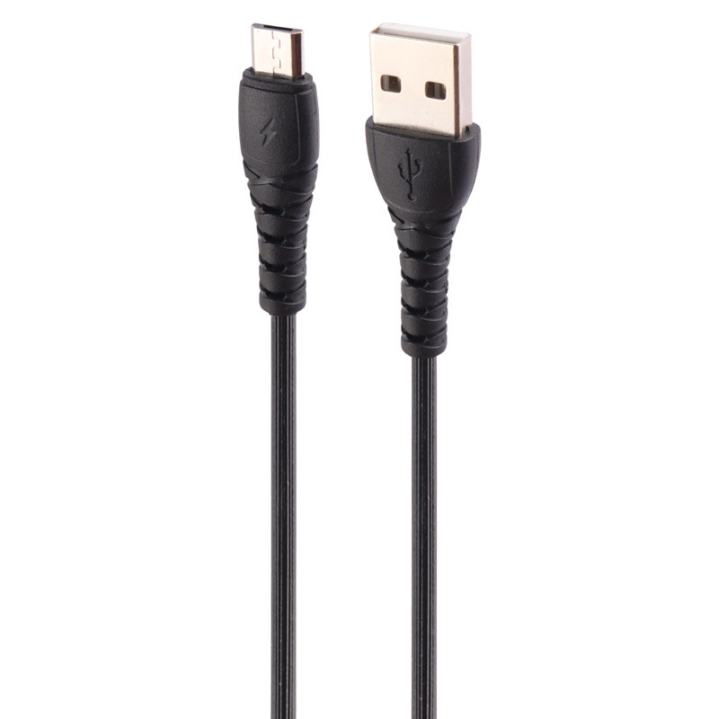 کابل میکرو یو اس بی فست شارژ Shoosh SH101A 5A 1.1m