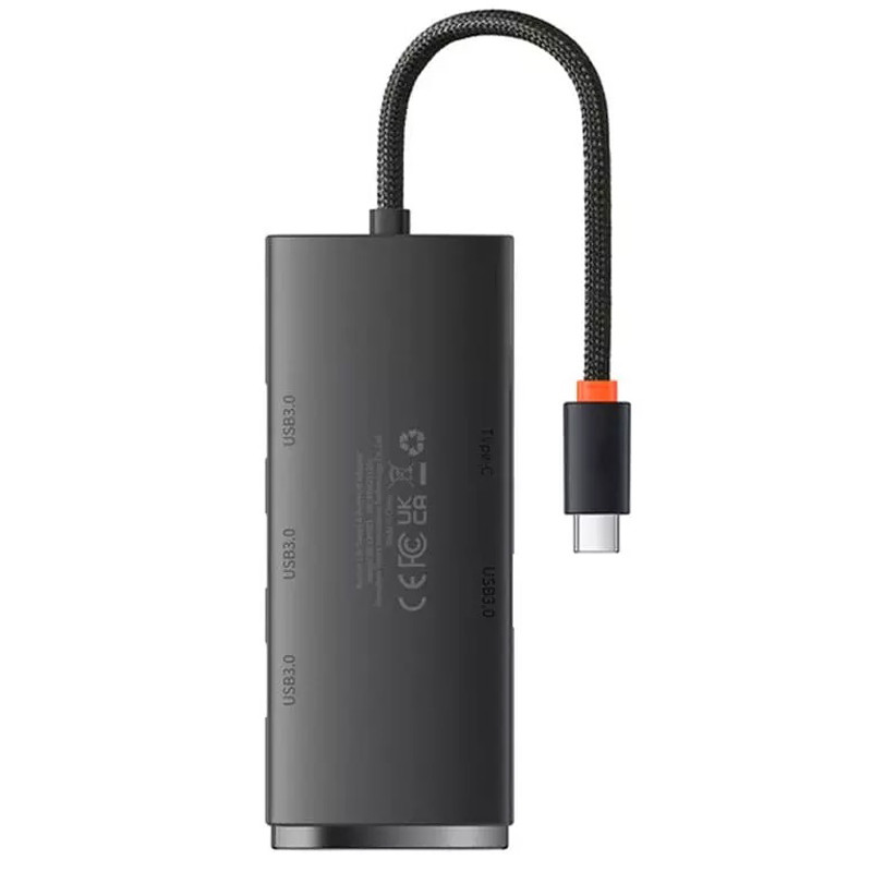 هاب 4 پورت Type-C باسئوس Airjoy WKQX080101