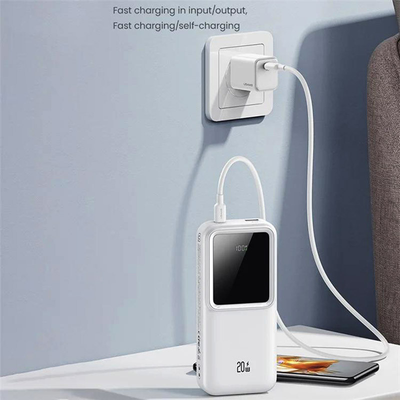 پاور بانک فست شارژ 30000 یوسامز Usams US-CD213 QC3.0 PD 20W