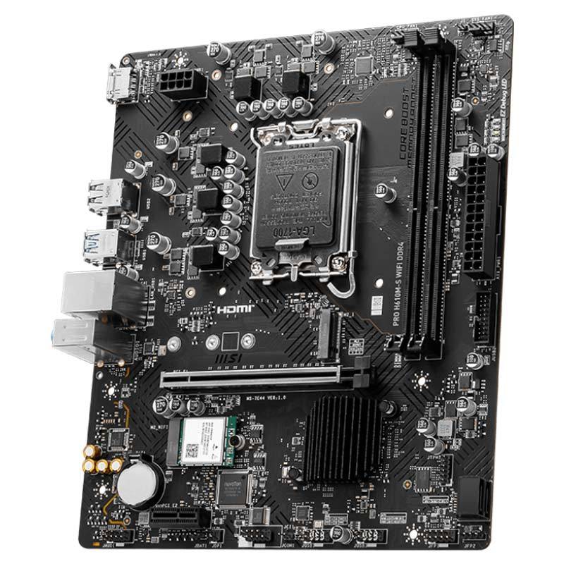 مادربرد ام اس آی PRO H610M-S WIFI DDR4