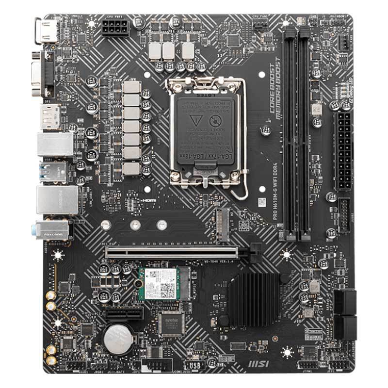 مادربرد ام اس آی PRO H610M-G WIFI DDR5