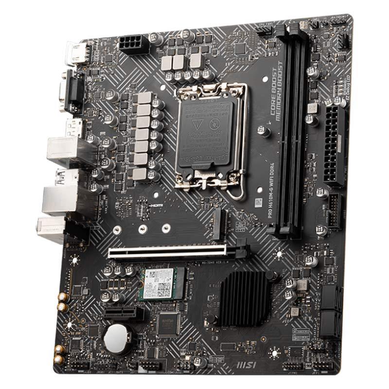 مادربرد ام اس آی PRO H610M-G WIFI DDR5