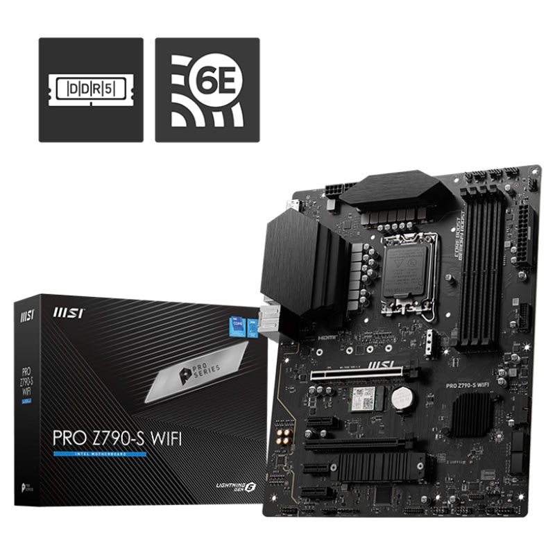 مادربرد ام اس آی MSI PRO Z790-S WIFI DDR5 LGA 1700