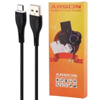 کابل میکرو یو اس بی فست شارژ Arson AN-M6 2.1A 1m