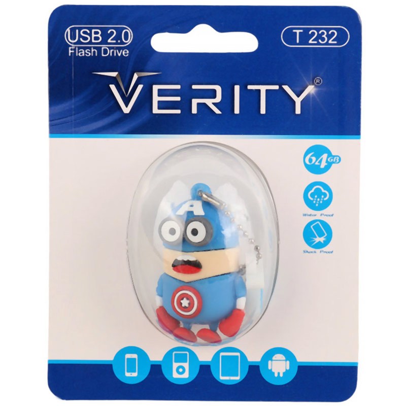 فلش عروسکی 64 گیگ وریتی Verity T232