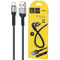 کابل تایپ سی فست شارژ Vdenmenv D68T 3A 1m