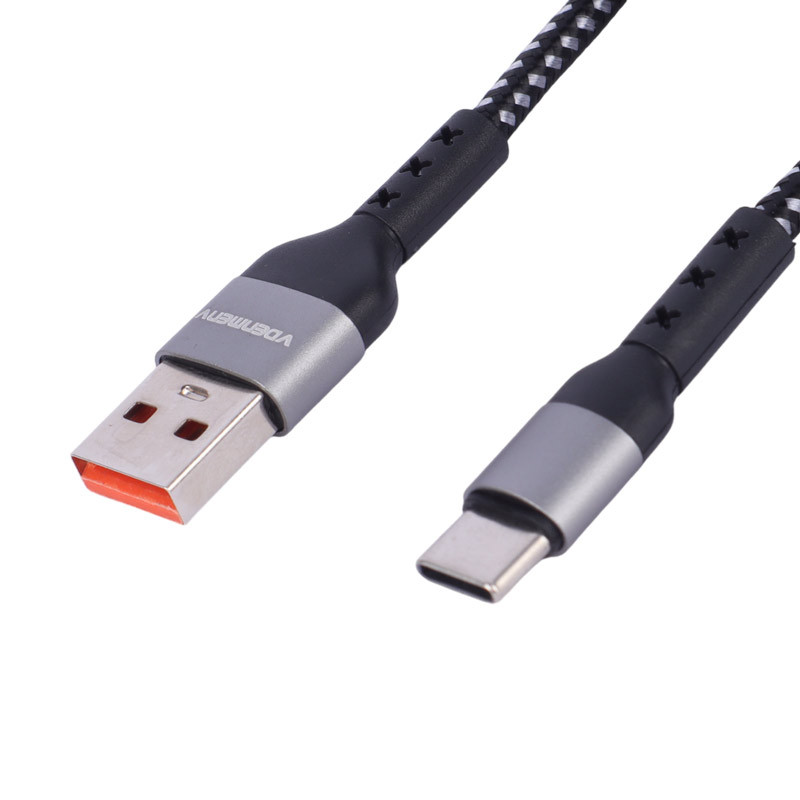کابل تایپ سی فست شارژ Vdenmenv D68T 3A 1m