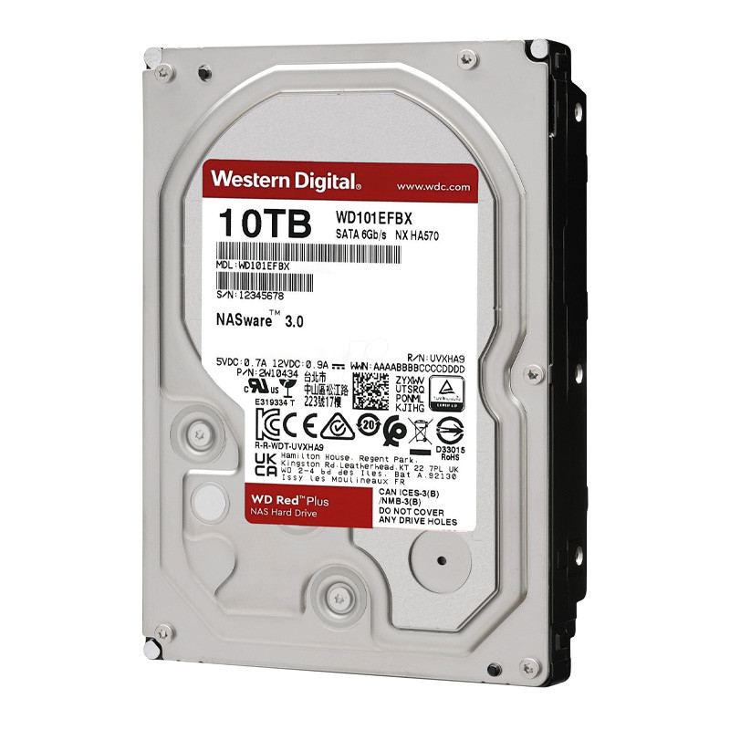 هارد اینترنال وسترن دیجیتال Western Digital Red Plus WD101EFBX 10TB